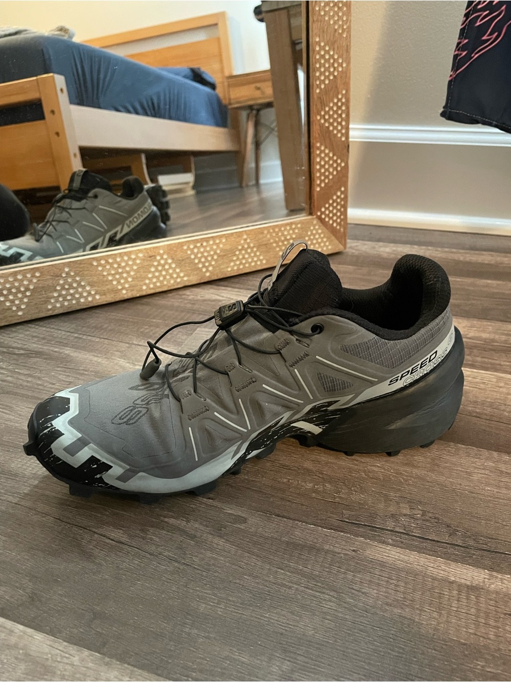 Salomon Speedcross Trail Shoe - Gray/Black